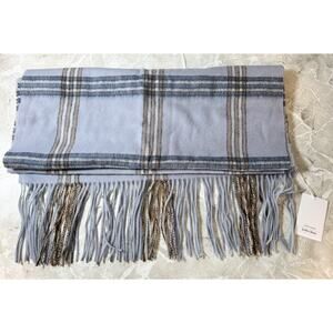 Paris Atelier & Other Stories Wool Wrap Shawl Scarf Blanket Scarf 100%‎ Wool NEW